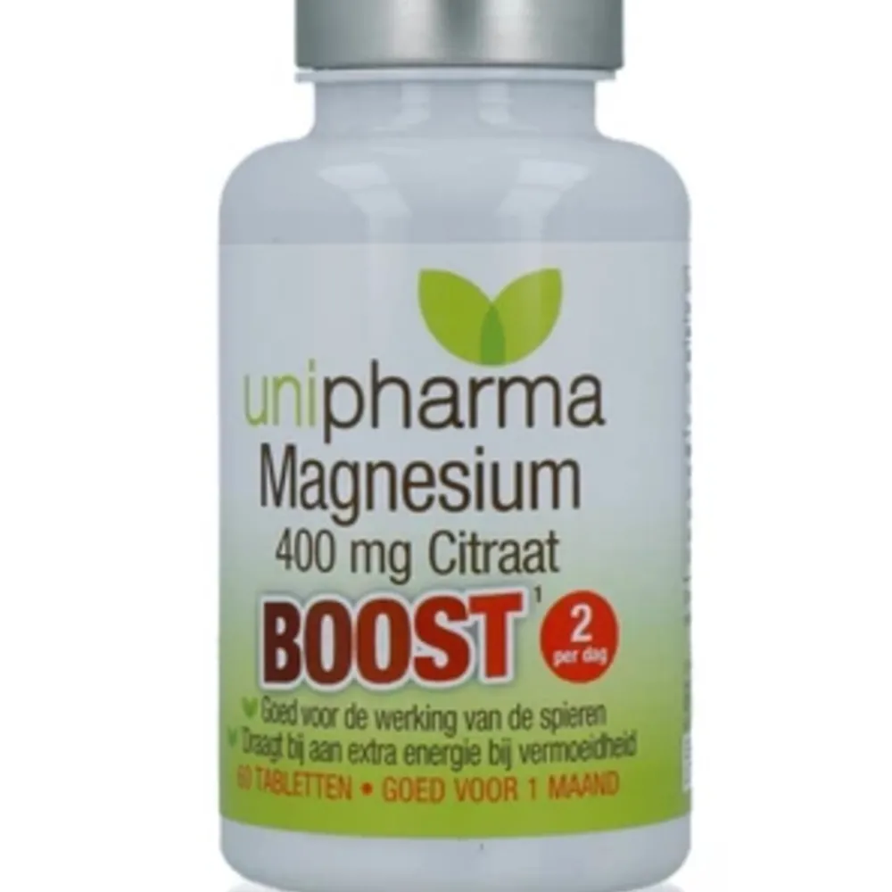 Magnesium 400mg 60 tabletten^Unipharma Discount