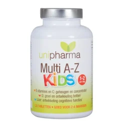 Vitaminen Kind<Unipharma Multi A-Z Kids 120 tabletten