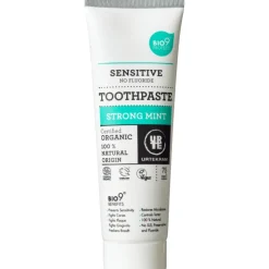 Tandpasta Senstive Strongmint^Urtekram Discount