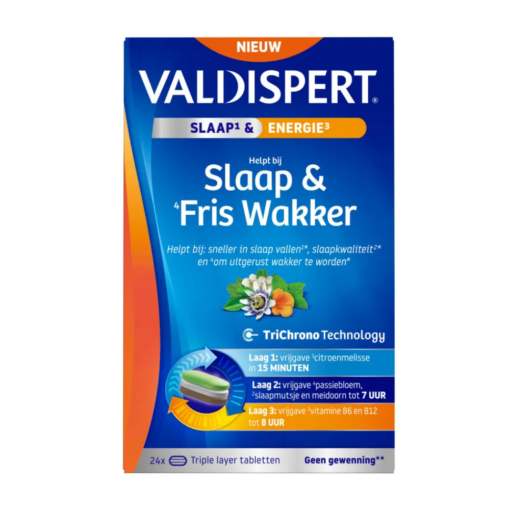 Best Slaap & Fris Wakker 24 tabletten Rustgevend & Slapen