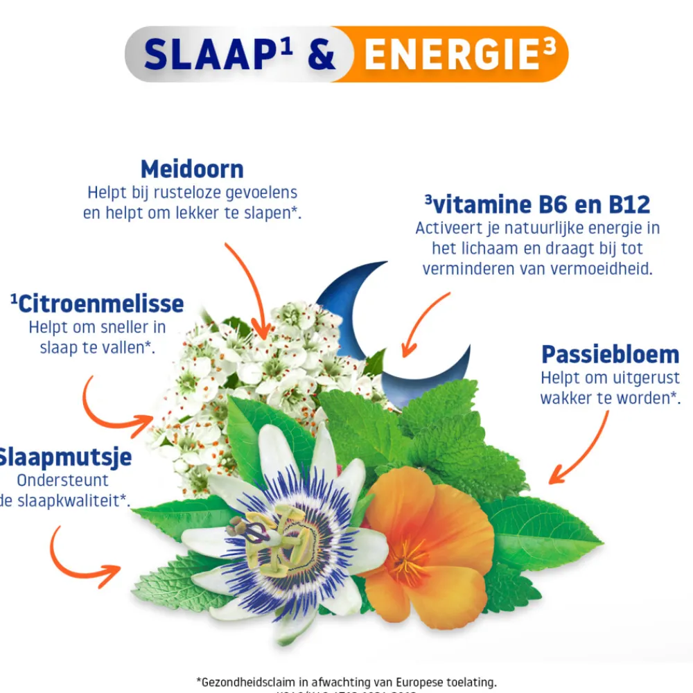 Best Slaap & Fris Wakker 24 tabletten Rustgevend & Slapen