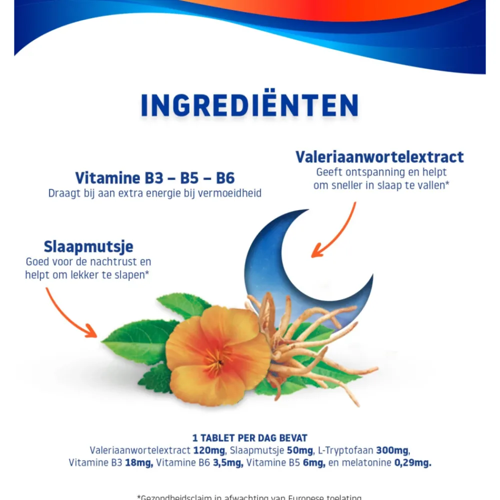 Rustgevend & Slapen<Valdispert Slaap & Nacht 30 tabletten