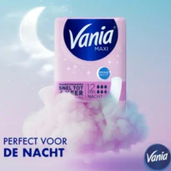 Intiemhygiëne<Vania Maxi Night 12 stuks