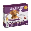 Vlo, Teek & Worm<Vectra Anti-vlo & Teek 3D Hond XS 1,5-4 kg 3 stuks