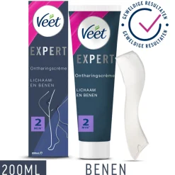 Outlet Expert Ontharingscrème Benen 200 ml Heren Scheren & Ontharen