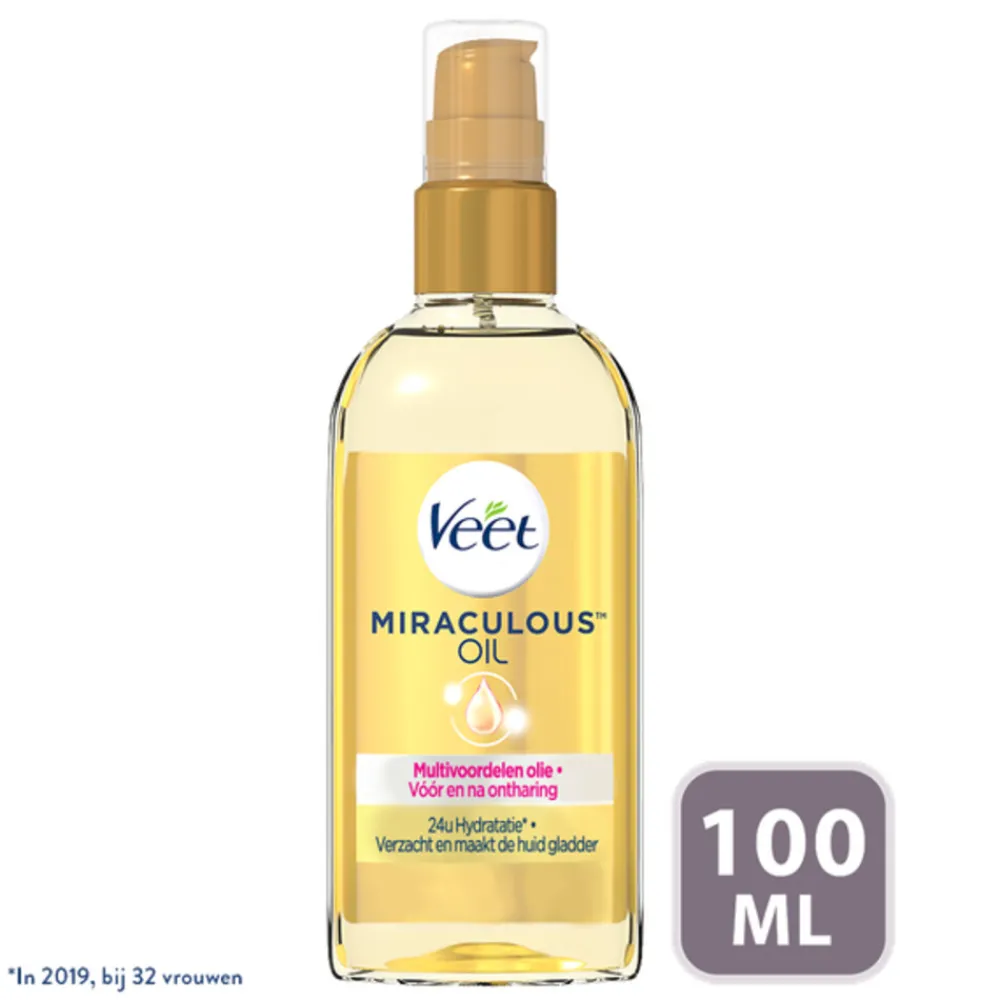 Scheren & Ontharen<Veet Voedende Olie Miraculous Arganolie 100 ml