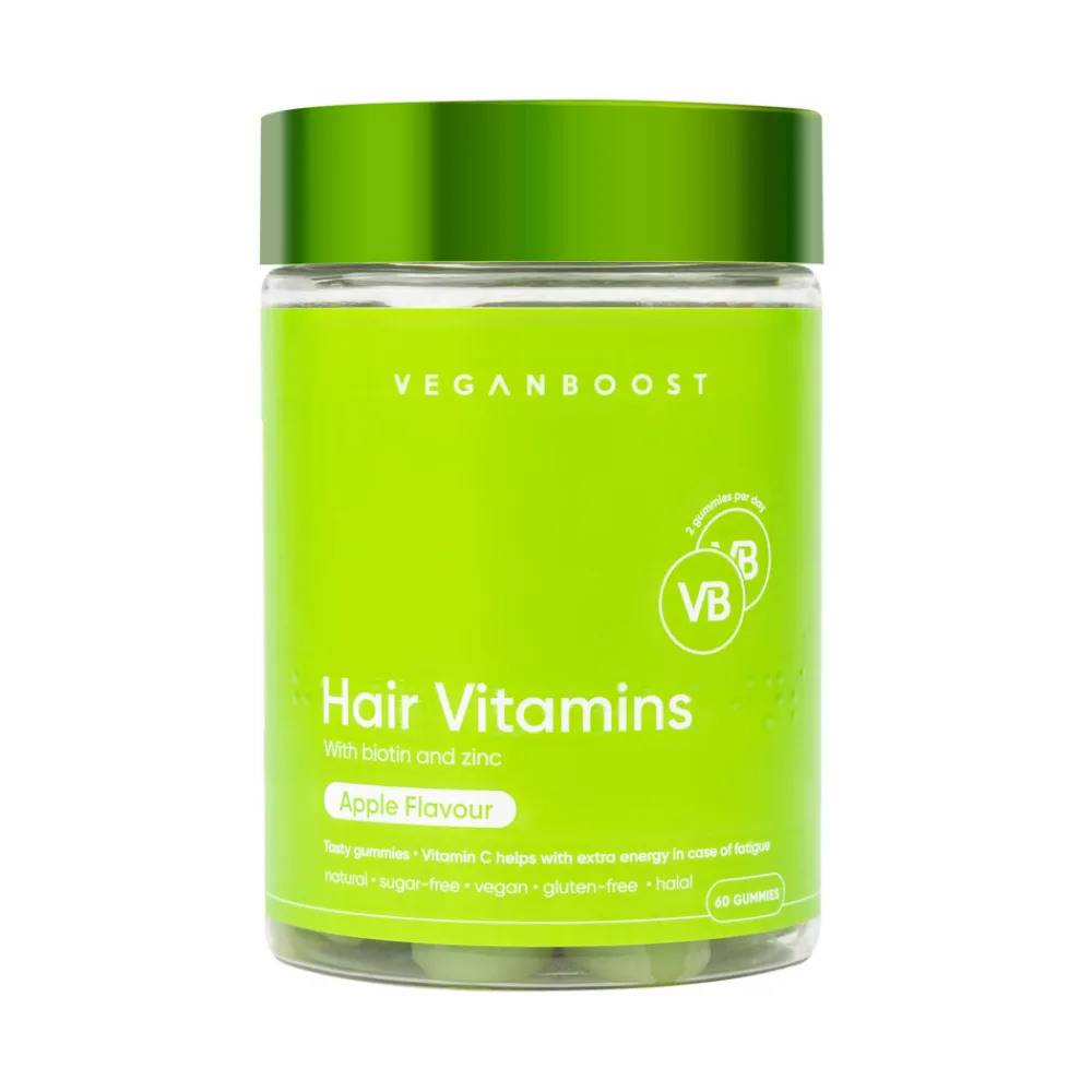 Voor Vrouw Of Man<Veganboost Hair Vitamins Appel 60 gummies