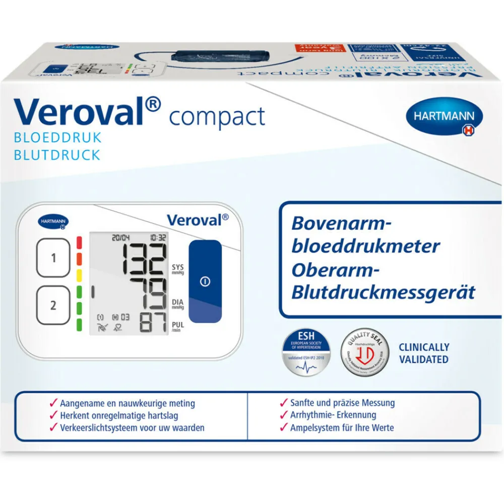Best Bovenarmbloeddrukmeter Compact Zelfzorg
