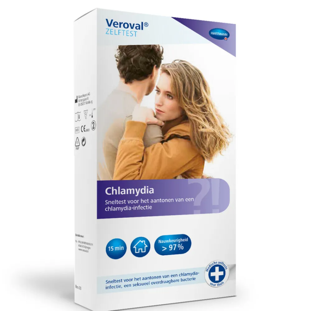 Zelftesten<Veroval Zelftest Chlamydia bij vrouwen