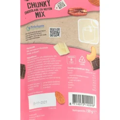 Noten<Verse Klassenoten Chunky Chocolade en Noten Mix Tricolore 150 gr