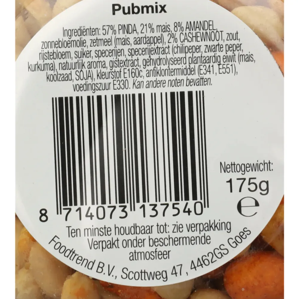 New Pubmix 175 gr Noten