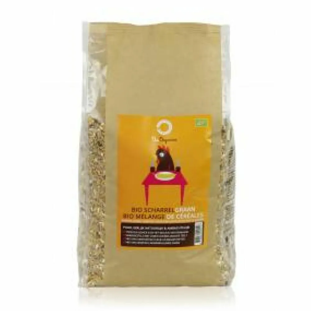 Kip<Via Organica Bio Scharrelgraan 4 kg