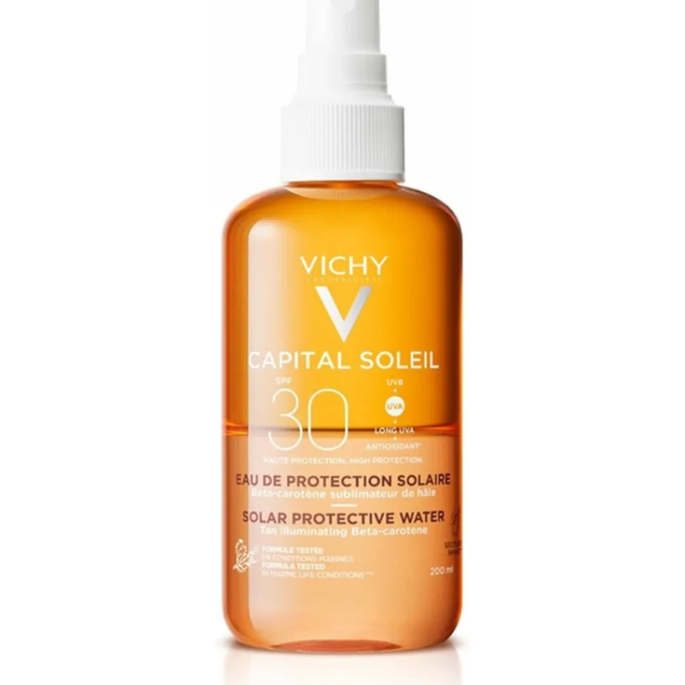 Zon<Vichy Capital Soleil Bruine Teint Zonbeschermend Water SPF 30 200 ml
