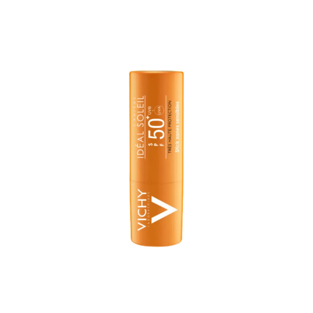 Hot Capital Soleil Stick Gevoelige Zones SPF50+ 1 st Gezicht