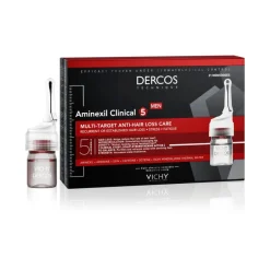 Dercos Aminexil Clinical 5 Man Anti-Haaruitval Ampullen 21 stuks Haar