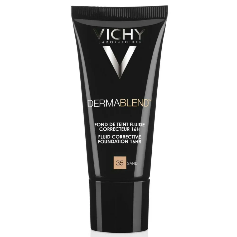 Foundation<Vichy Dermablend Correctie Foundation nr35 Onzuivere Huid 30 ml