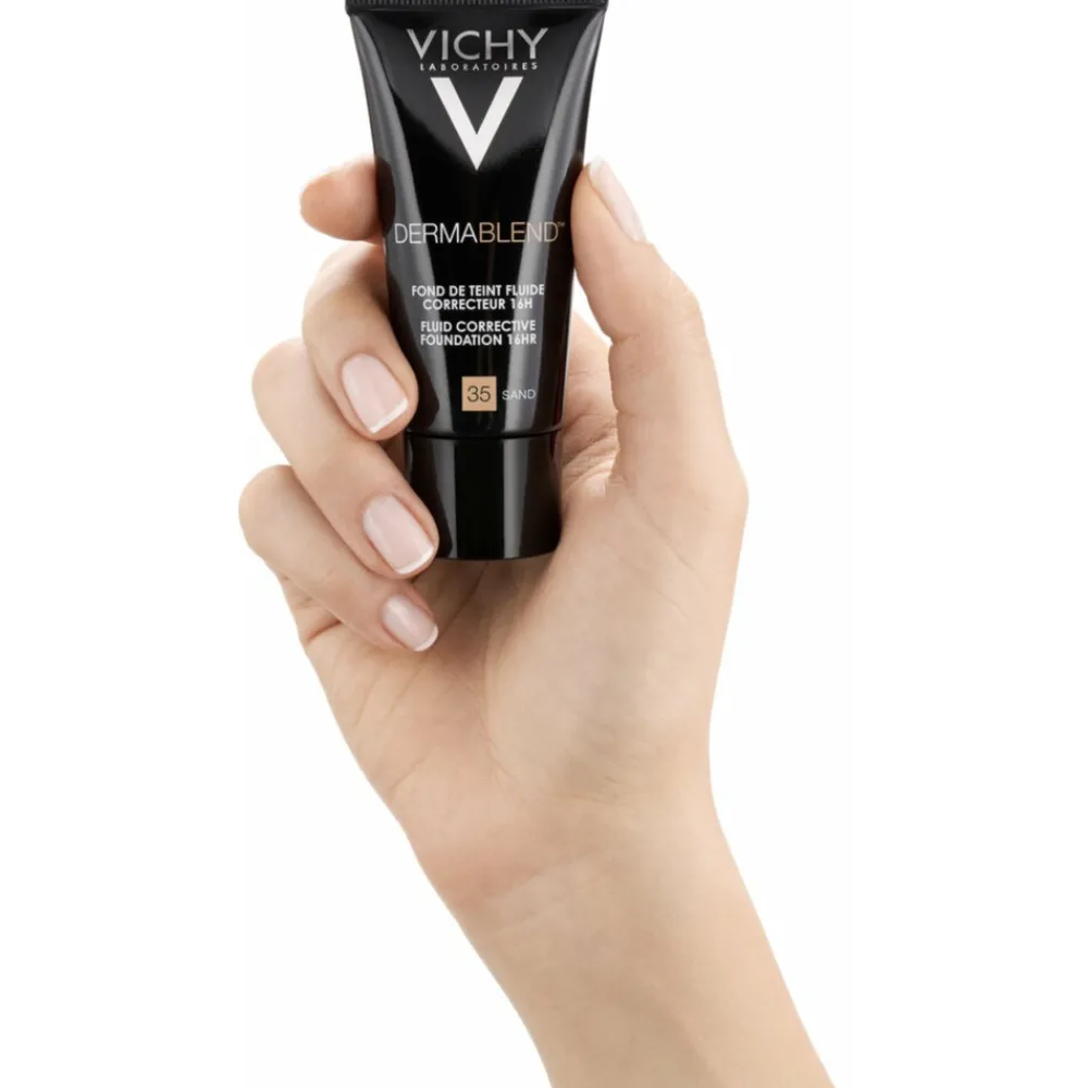 Foundation<Vichy Dermablend Correctie Foundation nr35 Onzuivere Huid 30 ml