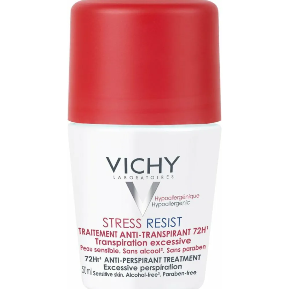 Lichaam<Vichy 72Hr Overmatige Transpiratie Stress Resist Deodorant Roller 50 ml