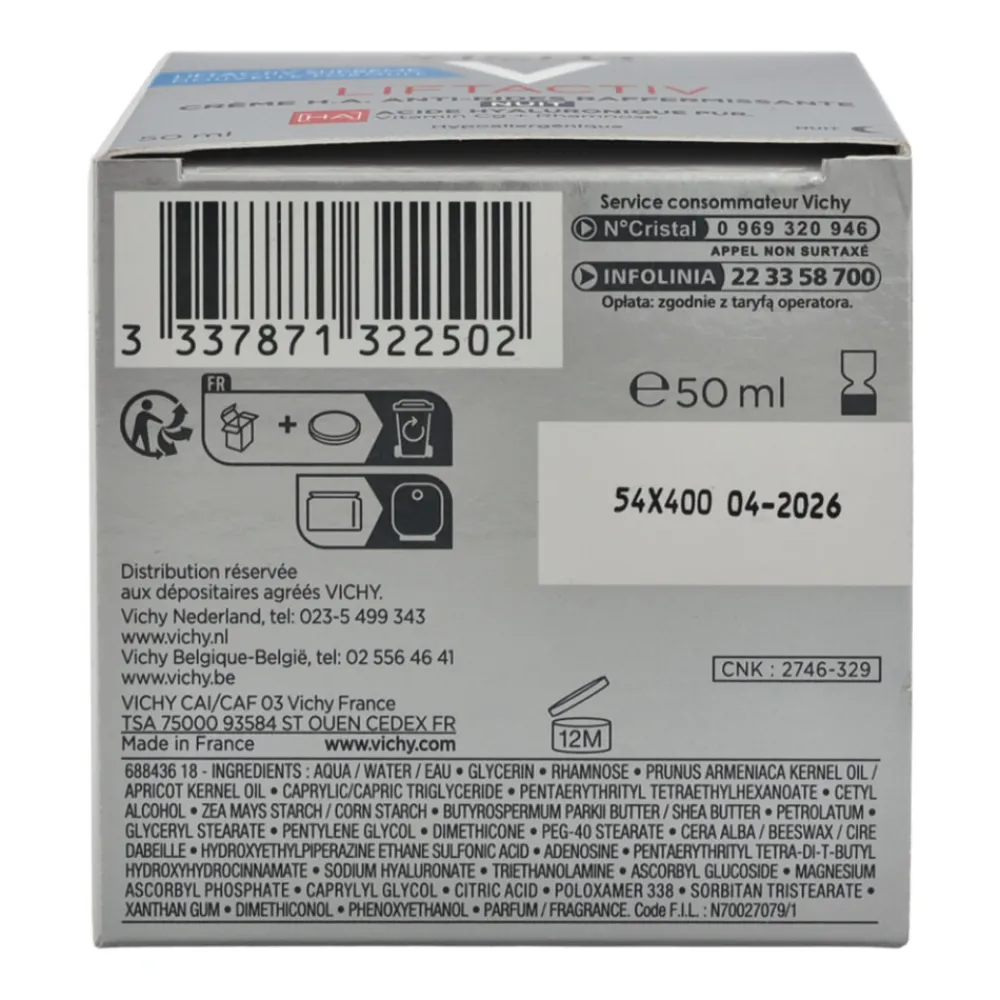 Nachtcréme Liftactiv Supreme 50 ml Gezicht