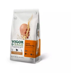 Hondenvoer<Vigor & Sage Hondenvoer Sport en Actief Ginseng 12 kg