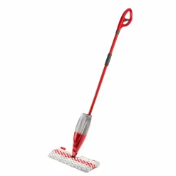 Dweilen<Vileda 1-2 Spray MAX - Dweilsysteem met spray en pad in microvezels Rood Wit