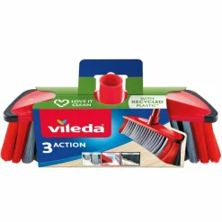 Schoonmaakborstel|Hulpmiddelen<Vileda Bezem Triple Action