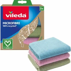 Microvezeldoek 100% Gerecycleerd 3 stuks^Vileda New