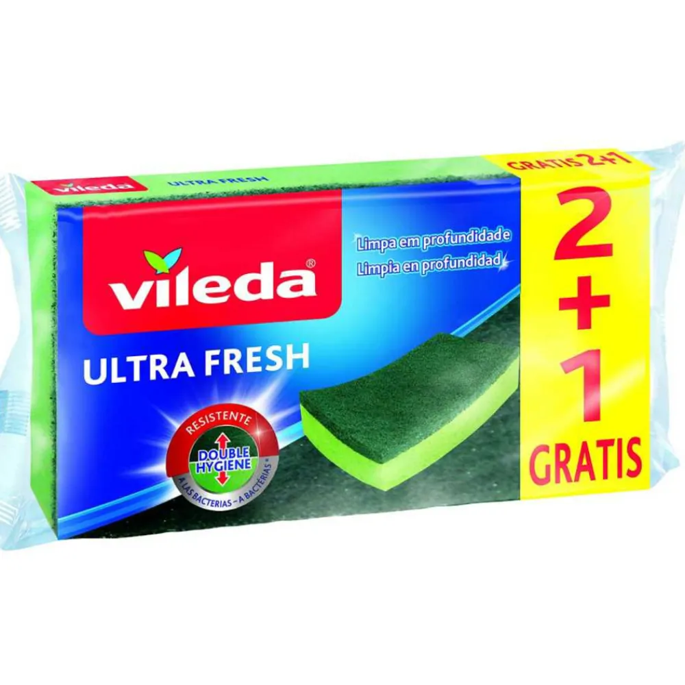 Sale Schuursponsen Ultra Fresh 3 stuks Sponzen