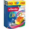 Sponzen<Vileda Schuursponzen Colors 4 stuks