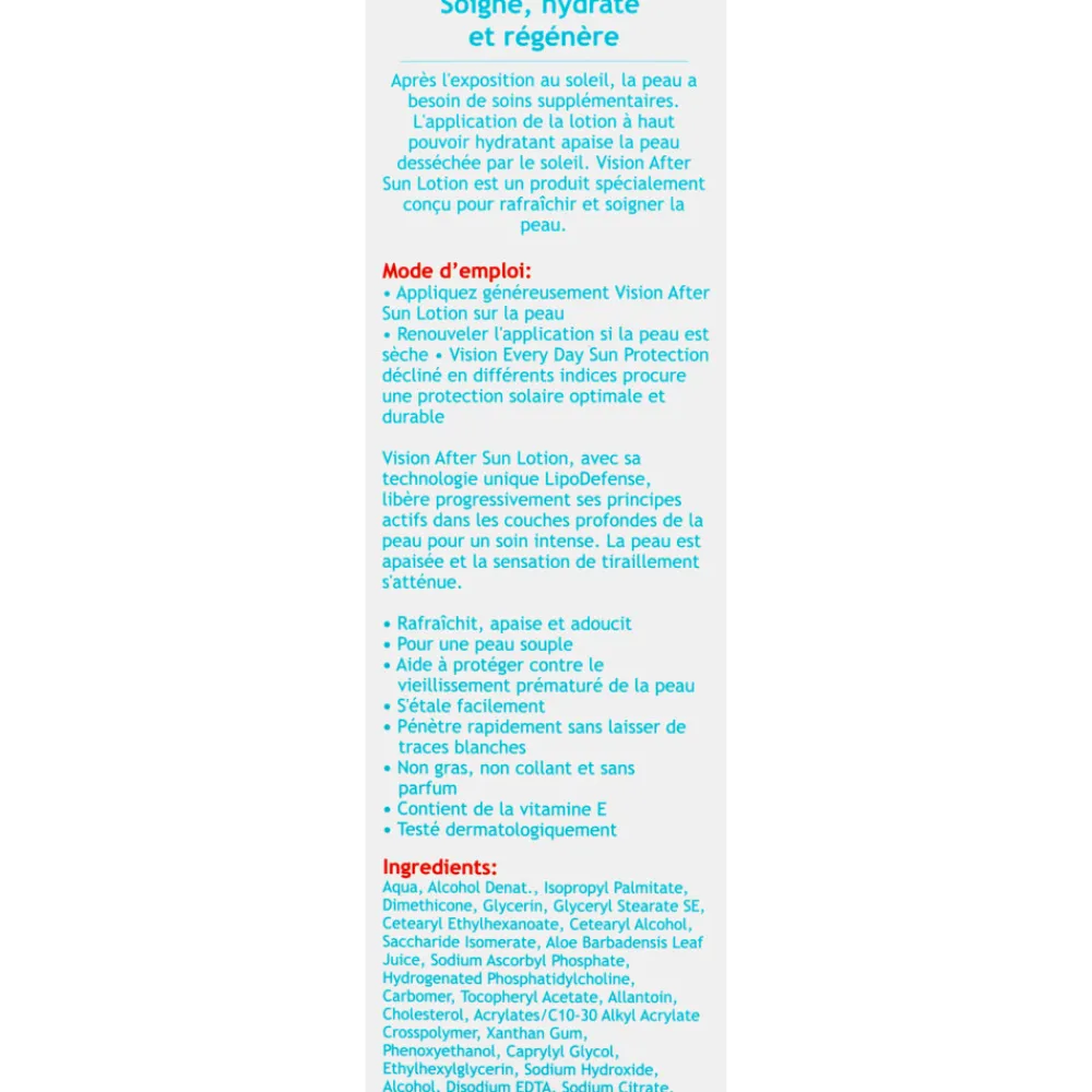 Zonbescherming<Vision After Sun Lotion 200 ml
