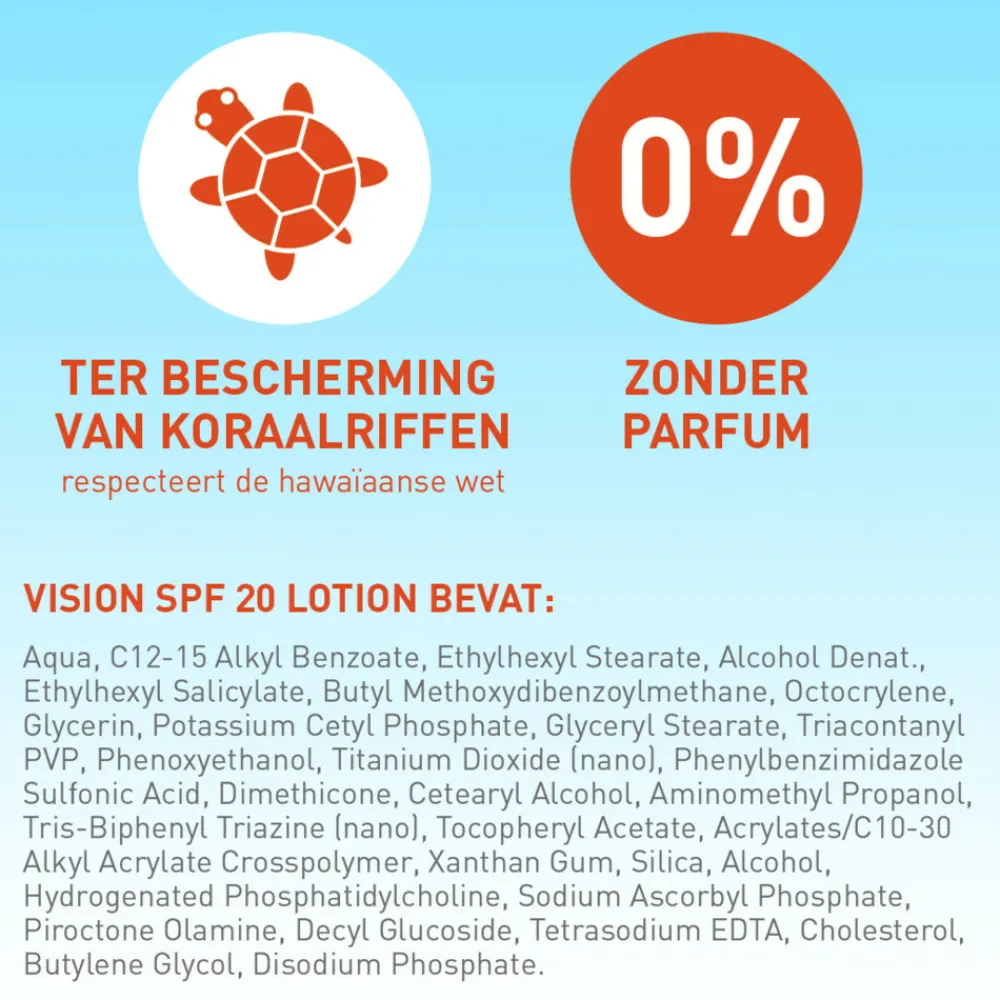 Zonbescherming<Vision Zonnebrand Every Day Sun SPF 20 180 ml