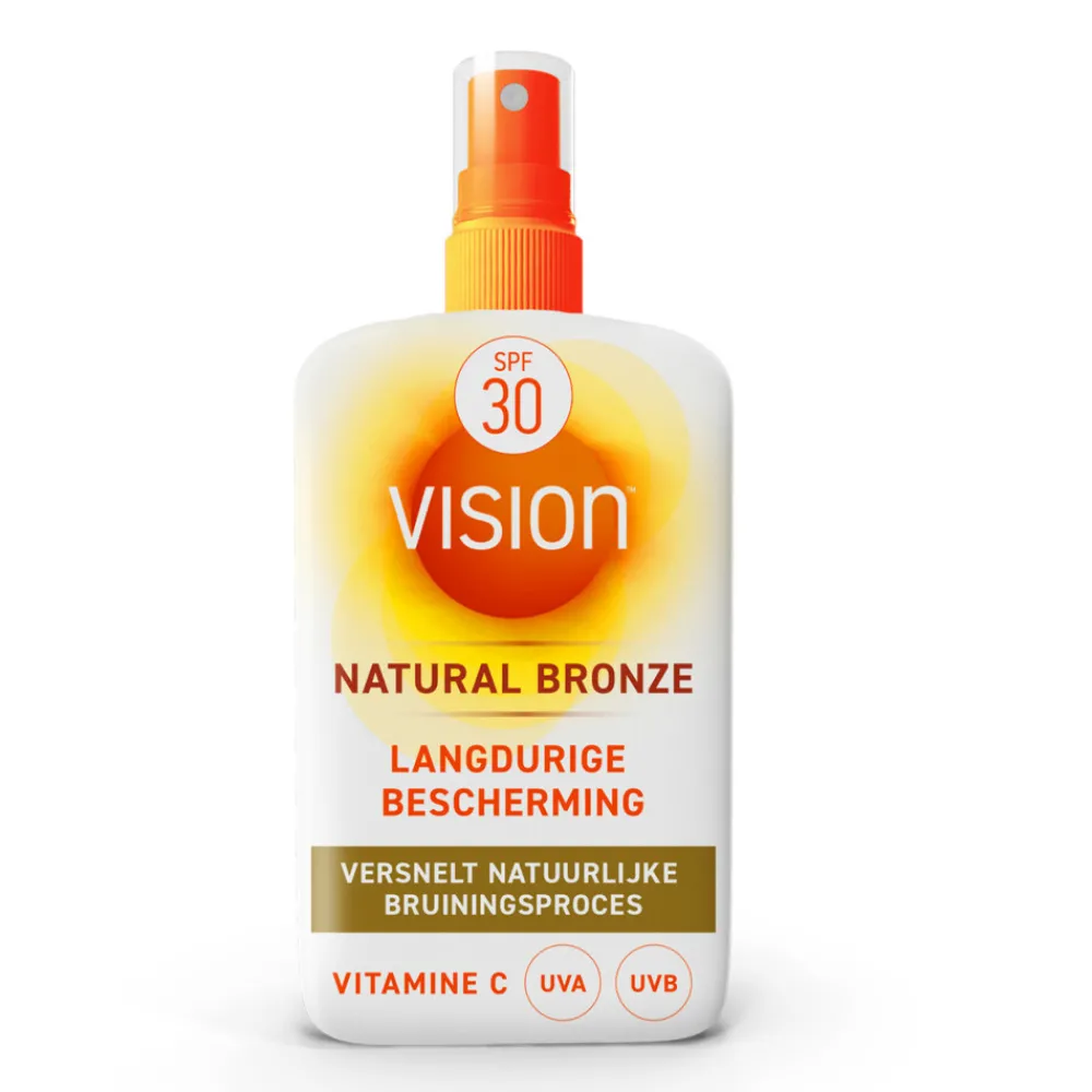 Zonbescherming<Vision Zonnebrand Natural Bronze SPF 30 185 ml