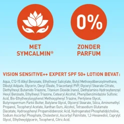 Online Zonnebrand Sensitive SPF 50 185 ml Zonbescherming