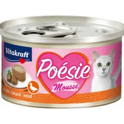 Kattenvoer<Vitakraft Poésie Mousse Eend 85 gr