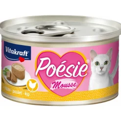 Kattenvoer<Vitakraft Poésie Mousse Kip 85 gr