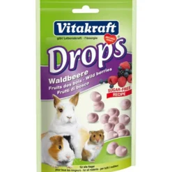 Snacks<Vitakraft Bosvruchtendrops 75 gr