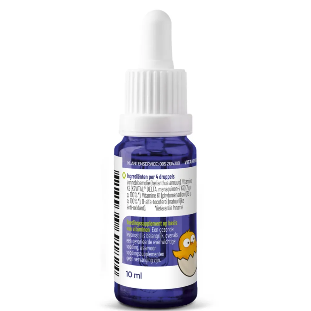 Vitaminen & Supplementen|Vitaminen<Vitakruid Baby Vitamine K 10 ml