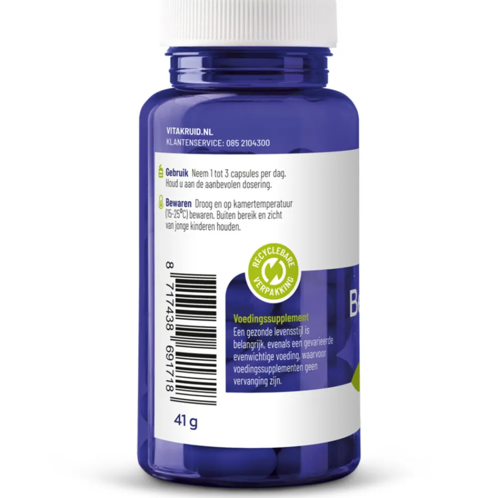 Hart, Bloed & Cholesterol<Vitakruid Berberine 500 Rebersa 60 vegacapsules