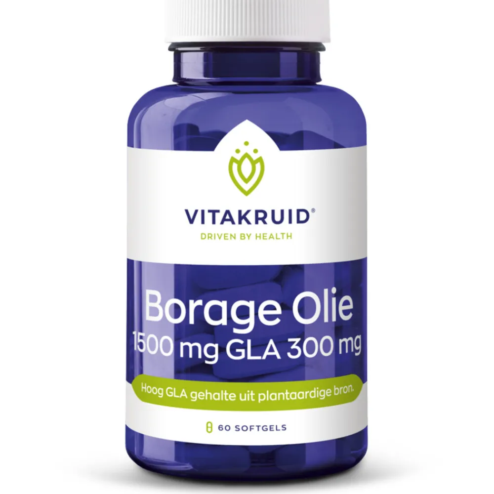Borage Olie 60 softgels^Vitakruid Online