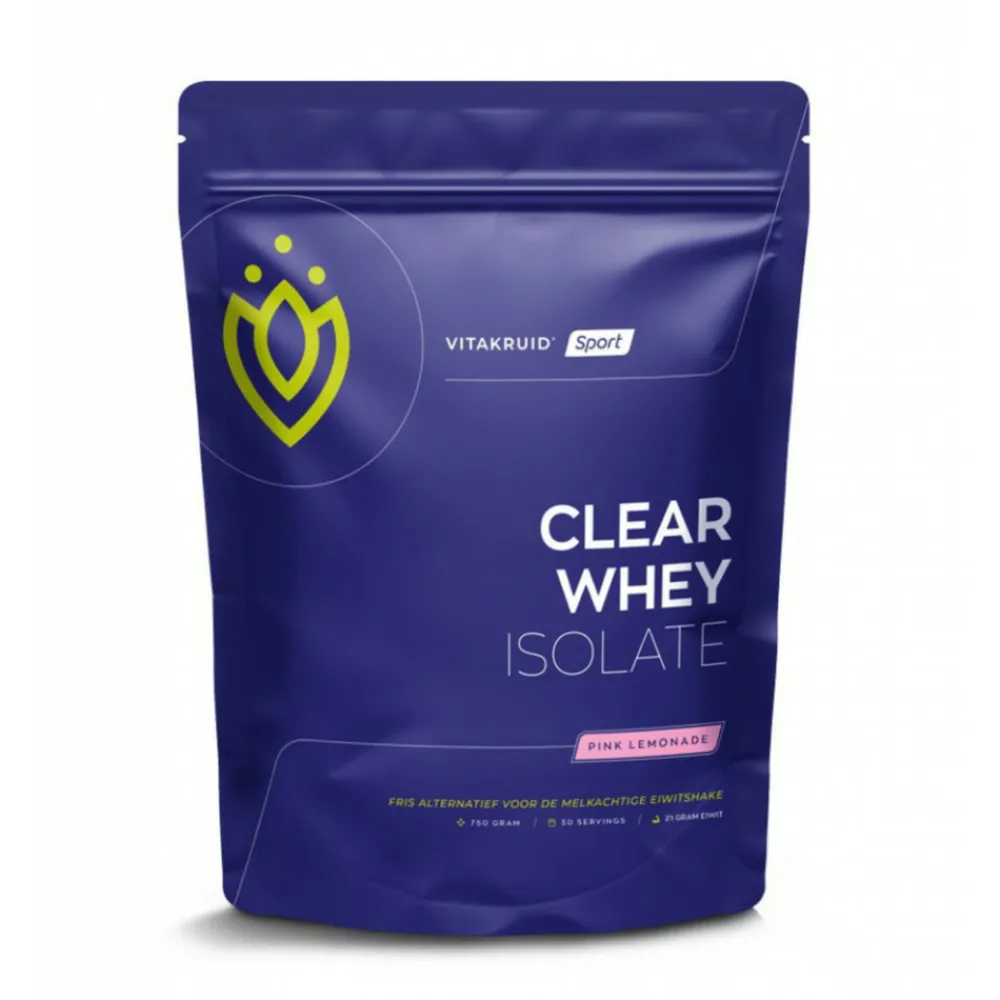 Hot Clear Whey Isolate Pink Lemonade 750 gr Sportvoeding & Drank