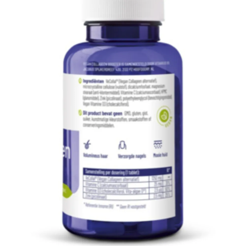 Collageen Booster Vegan 90 tabletten^Vitakruid Hot