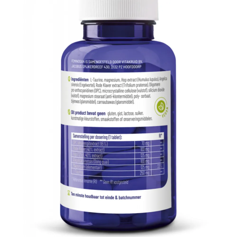 Sale Feminosan 120 tabletten Voor Vrouw Of Man