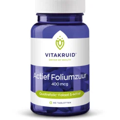 Foliumzuur 400 Mcg 90 tabletten^Vitakruid Sale