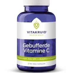 Gebufferde Vitamine C 150 vegacapsules^Vitakruid Sale