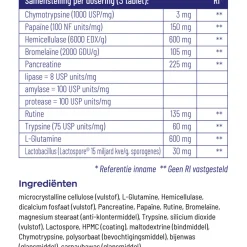 Online Glutazyme Enzymen 90 tabletten Speciale Bestanddelen