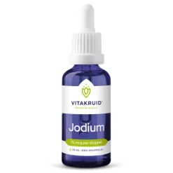 Mineralen<Vitakruid Jodium druppels 75 mcg 30 ml