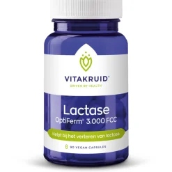 Best Lactase Optiferm 3000 Fcc 90 capsules Organen|Speciale Bestanddelen