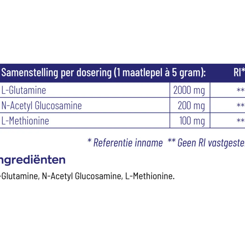 Speciale Bestanddelen<Vitakruid L-Glutamine Compleet 230 gr