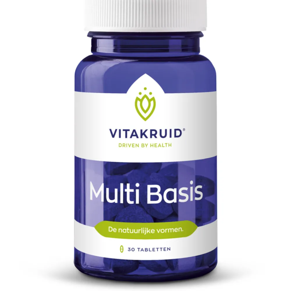 Multi Vitaminen En Mineralen<Vitakruid Multi Basis 30 tabletten