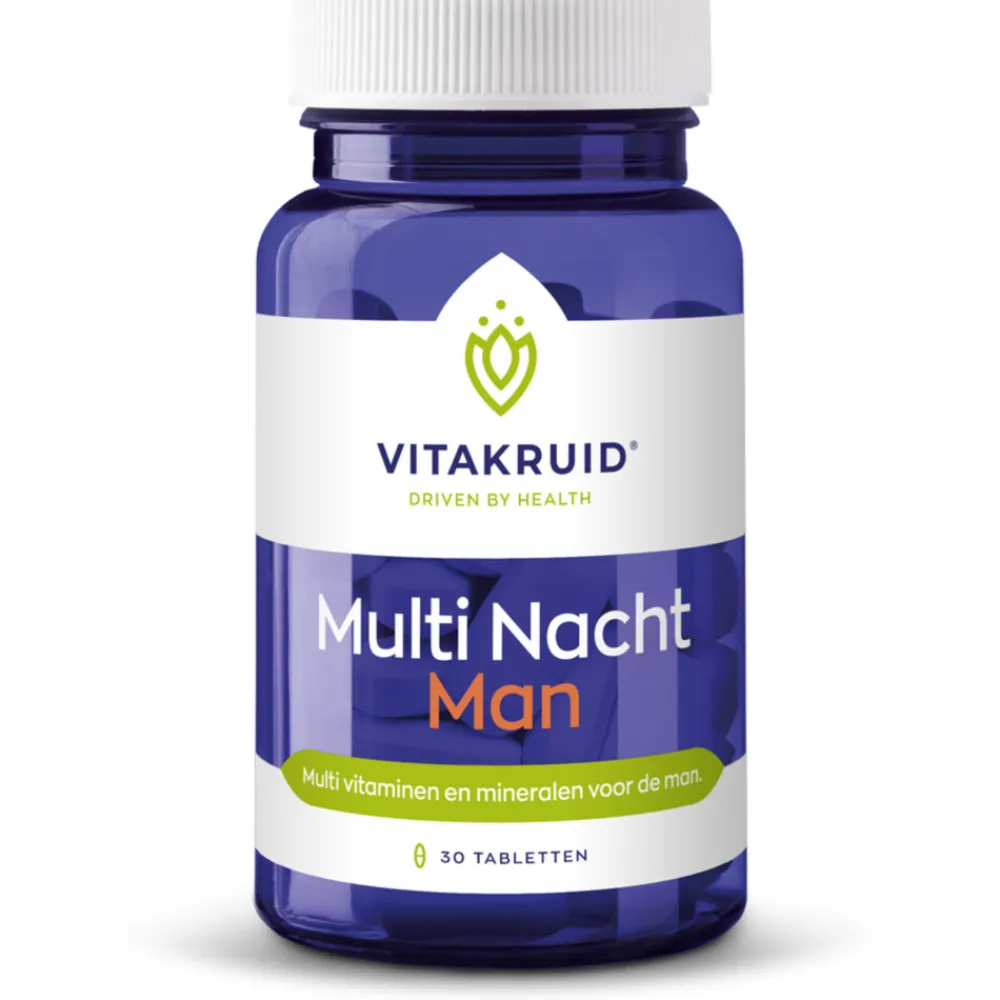 Online Multi Nacht Man 30 tabletten Vitaminen Man
